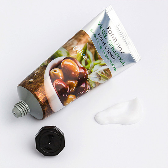 Крем для рук с оливковым экстраком «Visible Difference Hand Cream Olive»