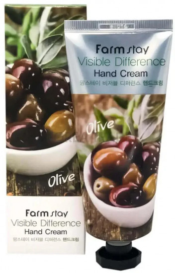 Крем для рук с оливковым экстраком «Visible Difference Hand Cream Olive»