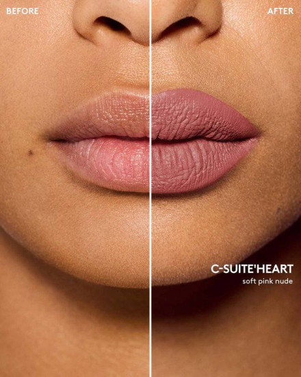 Вельветовая матовая помада для губ «Fenty Icon Velvet Liquid Lipstick», тон C ‘ Suite Heart