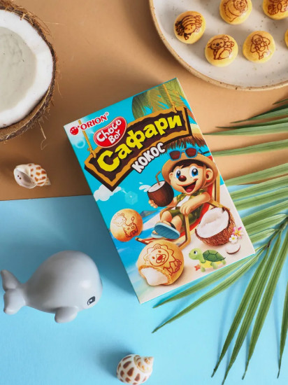 Печенье Choco Boy Safari «Coconut. Кокос»
