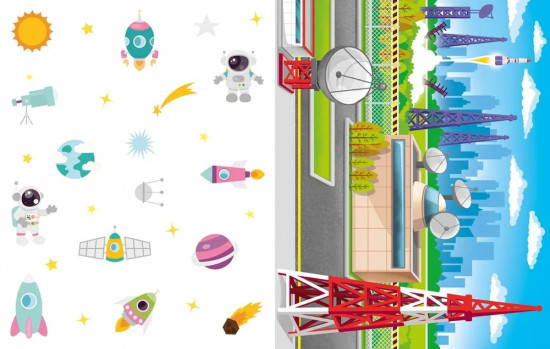 Объёмные игрушки из бумаги. Космические ракеты