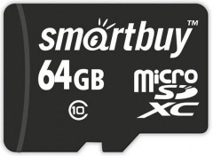 Карта памяти micro SDXC SB64GBSDCL10-00LE - Фото 1