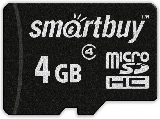 Карта памяти microSD SB4GBSDCL4-00