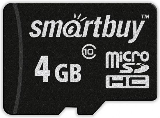 Карта памяти microSD SB4GBSDCL10-00