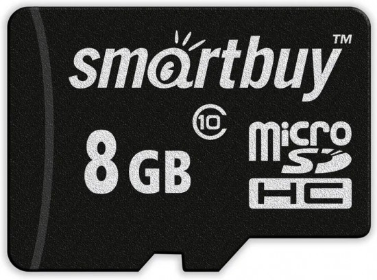 Карта памяти microSD SB8GBSDCL10-00