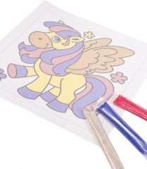 Картина из песка «Маленький пегас» - Фото 4