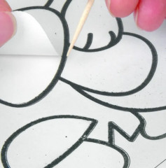 Картина из песка «Маленький пегас» - Фото 5