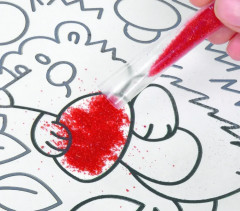 Картина из песка «Маленький пегас» - Фото 6