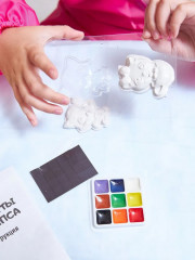 Набор для изготовления магнитов из гипса «Строительная техника» - Фото 15