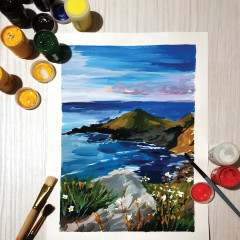 Гуашь художественная, цвет 084 умбра жженая - Фото 6