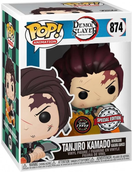 Фигурка «Tanjiro Kamado Hinokami Kagura Dance»
