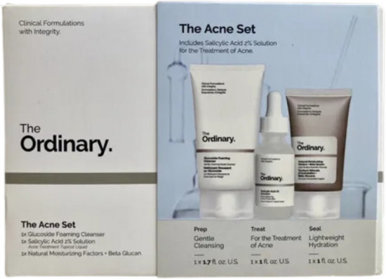 Набор уходовой косметики для лица «The Acne Set»