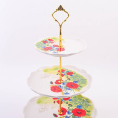 Конфетница «Цветущие маки» - Фото 2