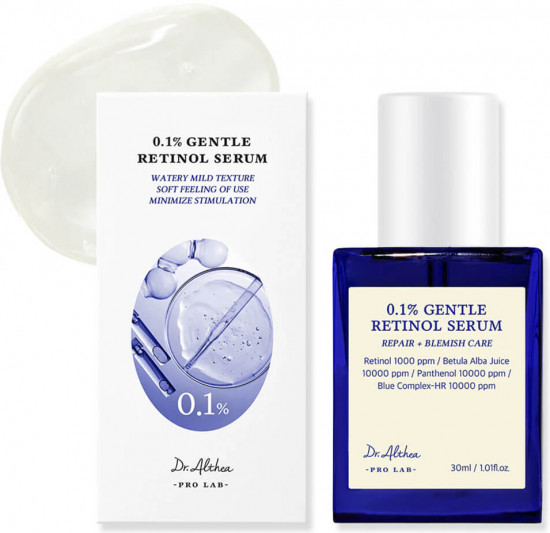 Мягкая сыворотка с 0,1% ретинола и бакучиолом «Gentle Retinol Serum»