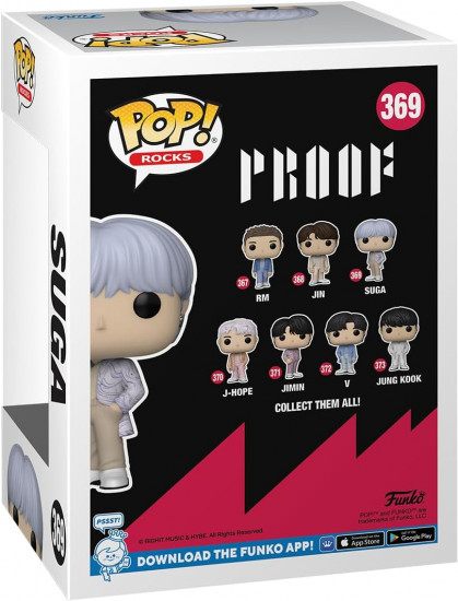 Фигурка «BTS: Шуга (Suga) — Proof Series»