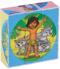 Кубики пластиковые «Цветные сказки-3» - Фото 1