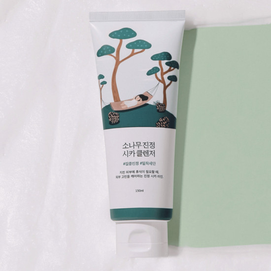 Пенка с экстрактом сосны и центеллы для проблемной кожи «Pine Calming Cica Cleanser»