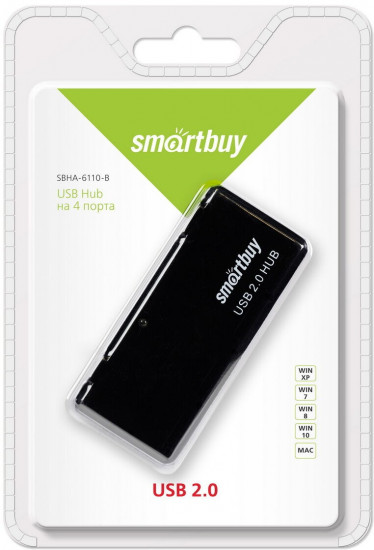 USB-хаб Smartbuy SBHA-6110-B