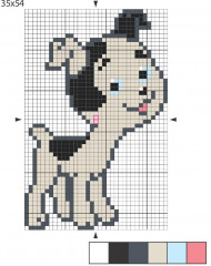 Набор для вышивания «Котенок Гав. Щенок» - Фото 1