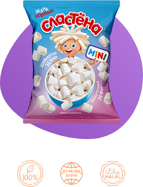 Зефир жевательный классический «Mini»