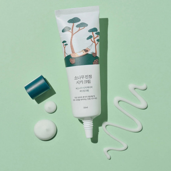 Крем для лица с экстрактами сосны и центеллы «Pine Calming Cica Cream»