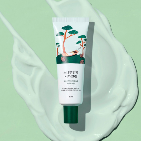 Крем для лица с экстрактами сосны и центеллы «Pine Calming Cica Cream»