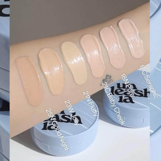 Кушон для лица тональный «Babe Skin Baby Blue Cushion», оттенок 21N Fluffy