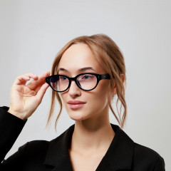 Очки для компьютера женские имиджевые антибликовые - Фото 3