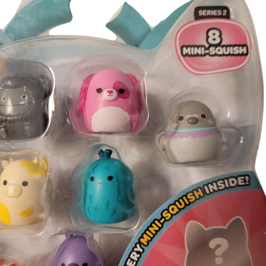 Набор из 8 мини-игрушек с 3 аксессуарами «Squish-A-Longs»