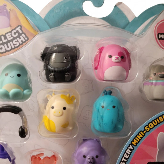 Набор из 8 мини-игрушек с 3 аксессуарами «Squish-A-Longs»