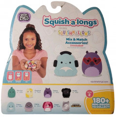 Набор из 8 мини-игрушек с 3 аксессуарами «Squish-A-Longs» - Фото 3