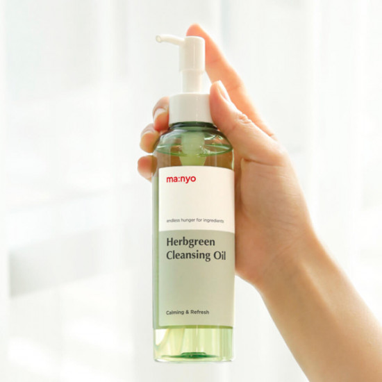 Гидрофильное масло на основе комплекса трав «Herb Green Cleansing Oil»