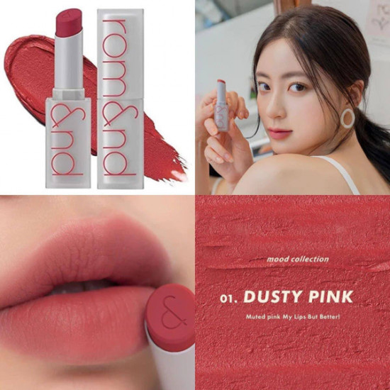 Помада для губ матовая «Zero Matte Lipstick», тон 01 Dusty Pink