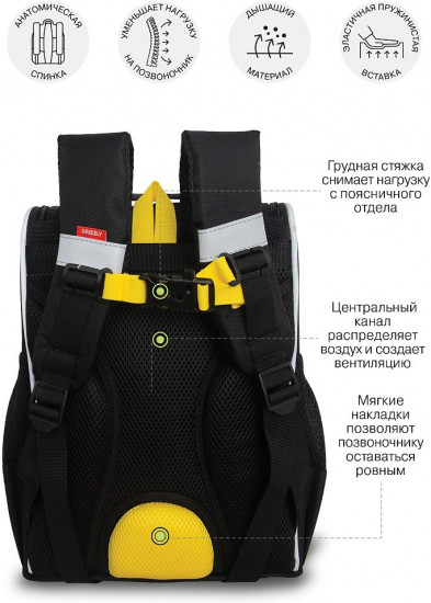 Рюкзак школьный с мешком для обуви