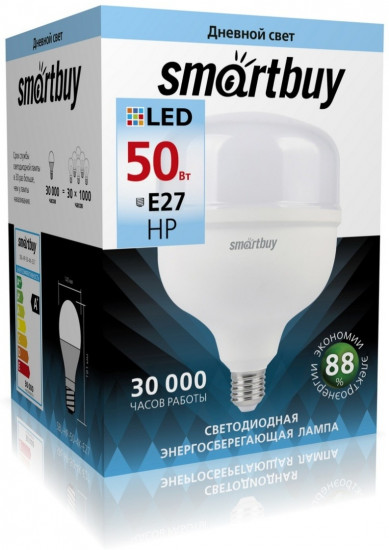 Светодиодная (LED) лампа SBL-HP-50-4K-E27