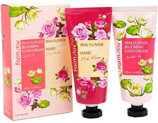 Набор кремов для рук «Pink Flower Blooming»