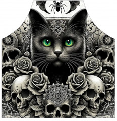 Фартук кухонный «Готическая кошка» - Фото 1