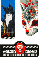 Набор закладок для книг магнитных «Kitsune» - Фото 1