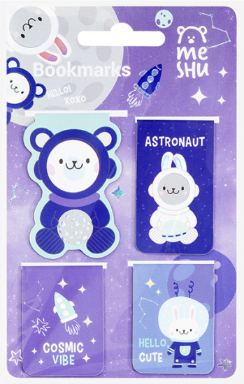 Набор закладок для книг магнитных «Cosmic Vibe»