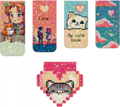 Набор закладок для книг магнитных «Pixel» - Фото 1