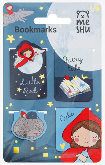 Набор закладок для книг магнитных «Little Red»