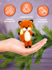 Набор для валяния из шерсти «Лисёнок» - Фото 2