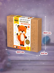 Набор для валяния из шерсти «Лисёнок» - Фото 6