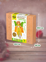 Набор для валяния из шерсти «Цветочная фея Ирис» - Фото 8