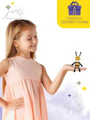 Набор для валяния из шерсти «Пчёлка» - Фото 7