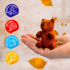 Набор для валяния из шерсти «Капибара» - Фото 2