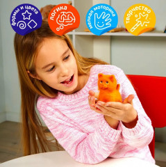 Набор для валяния из шерсти «Котик» - Фото 2