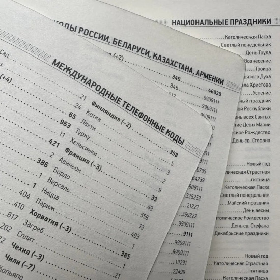 Ежедневник недатированный