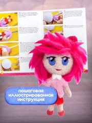 Набор для валяния из шерсти «Девочка Рин» - Фото 5
