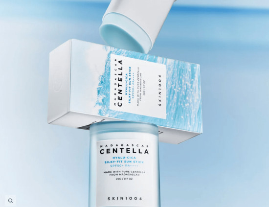 Стик для лица и тела солнцезащитный SPF50+ PA++++ «Skin1004 Madagascar Centella Hyalu-Cica»